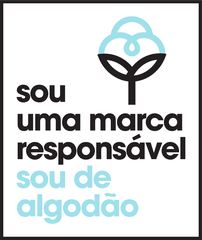 Selo Sou de Algodão: sou uma marca responsável, sou de algodão